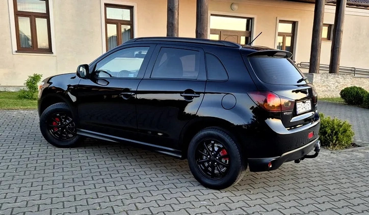 Mitsubishi ASX cena 44999 przebieg: 141123, rok produkcji 2014 z Pabianice małe 596